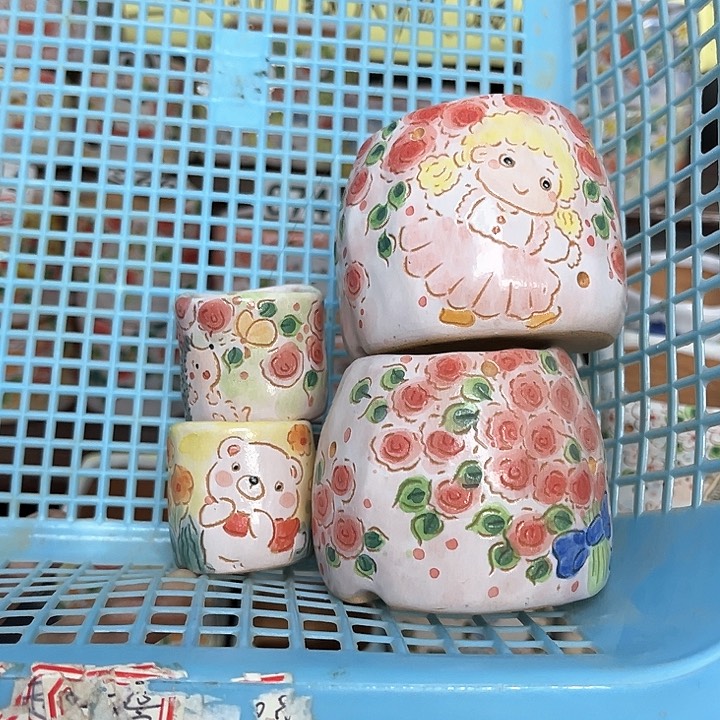 红陶?***?手工制作多肉花盆