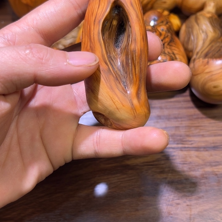 柏木（崖柏）陈化老料手串把件 
