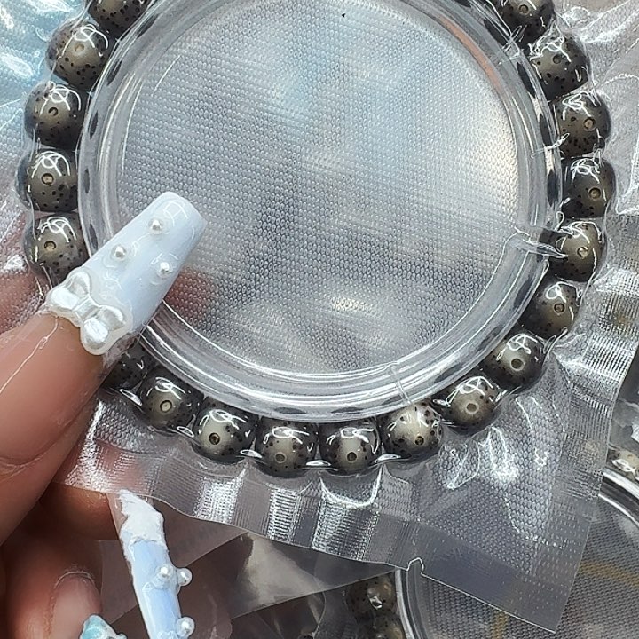 星月菩提手串590高端黑灰星月菩提98桶单圈