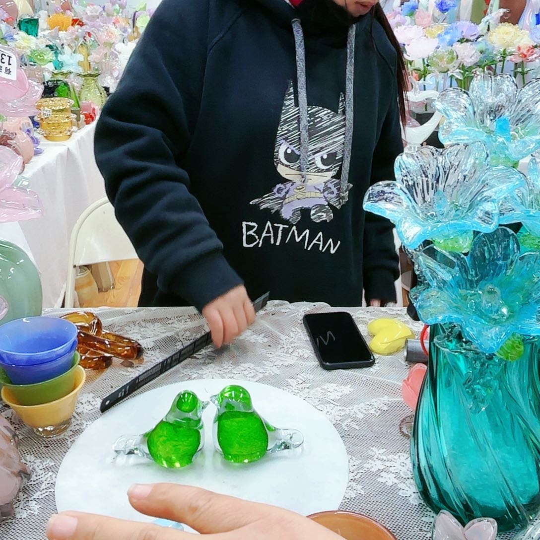 福利不退不换琉璃花瓶艺术品