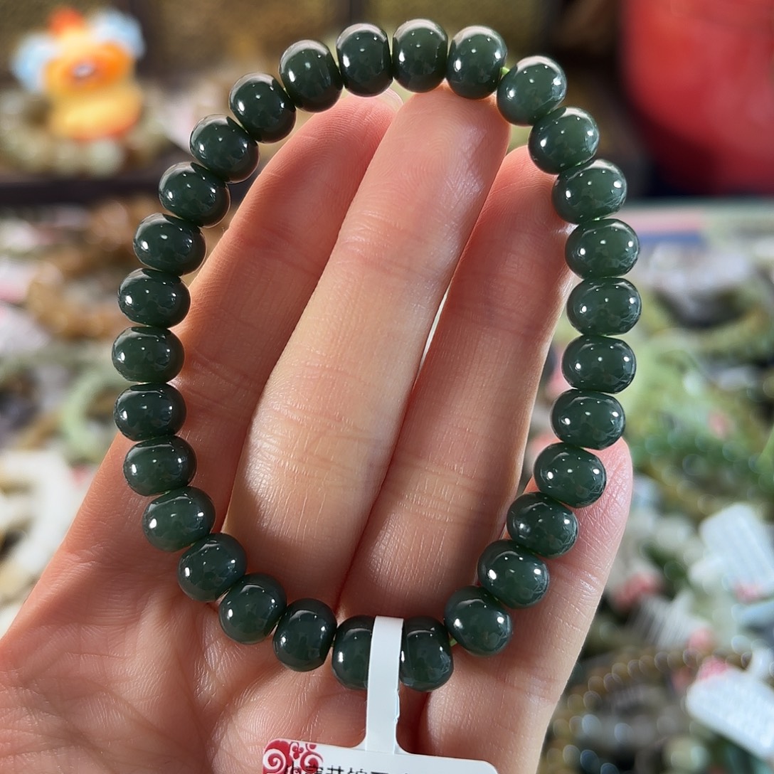 和田玉未镶嵌手链291