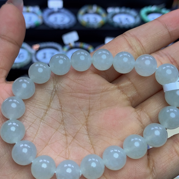 翡翠手链未镶嵌翡翠
