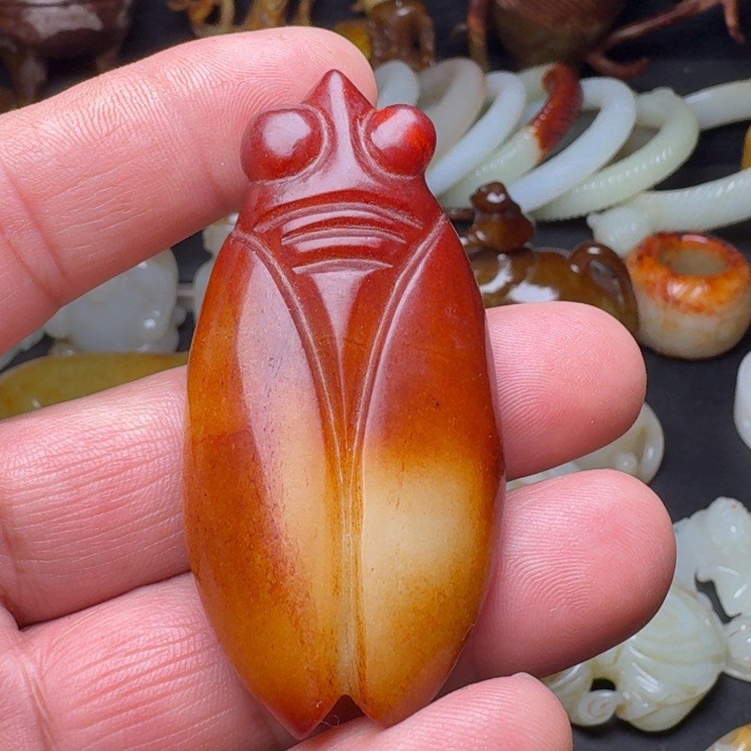 和田玉挂件未镶嵌