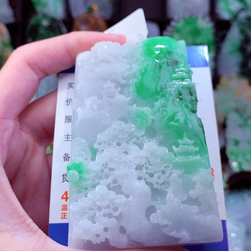 【闪购商品】翡翠颈饰未镶嵌挂件