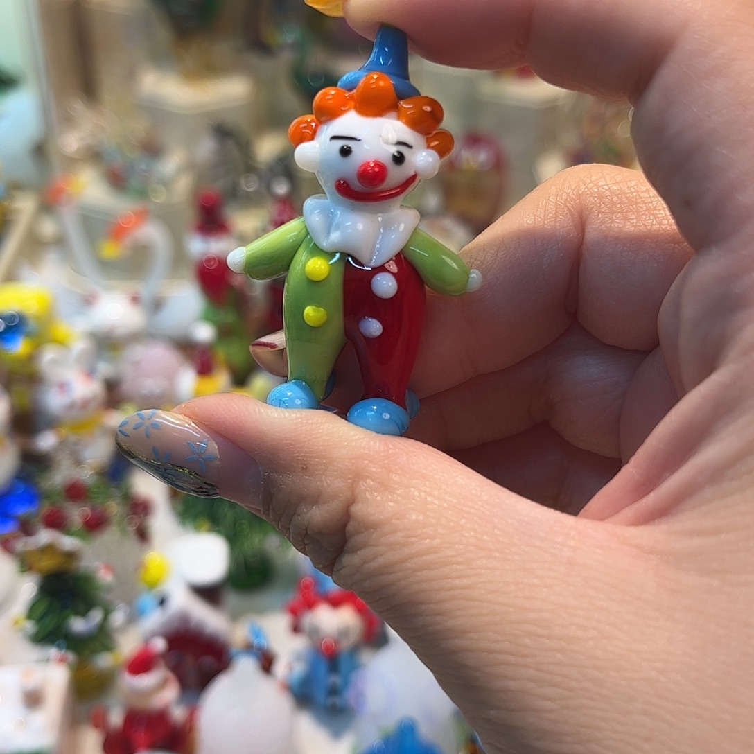 琉璃手工艺品小丑