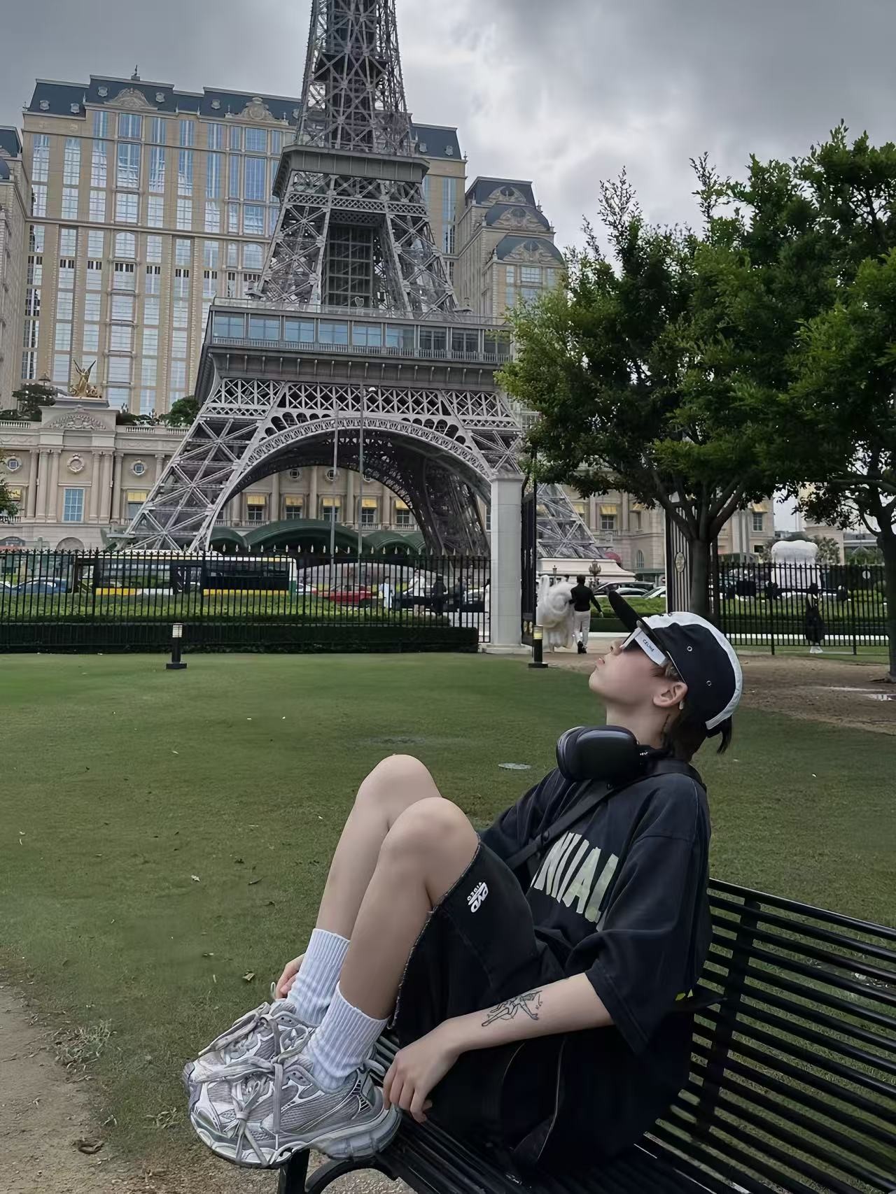 3XL经典复古做旧网红老爹鞋百搭增高运动休闲鞋时尚潮鞋男士女士