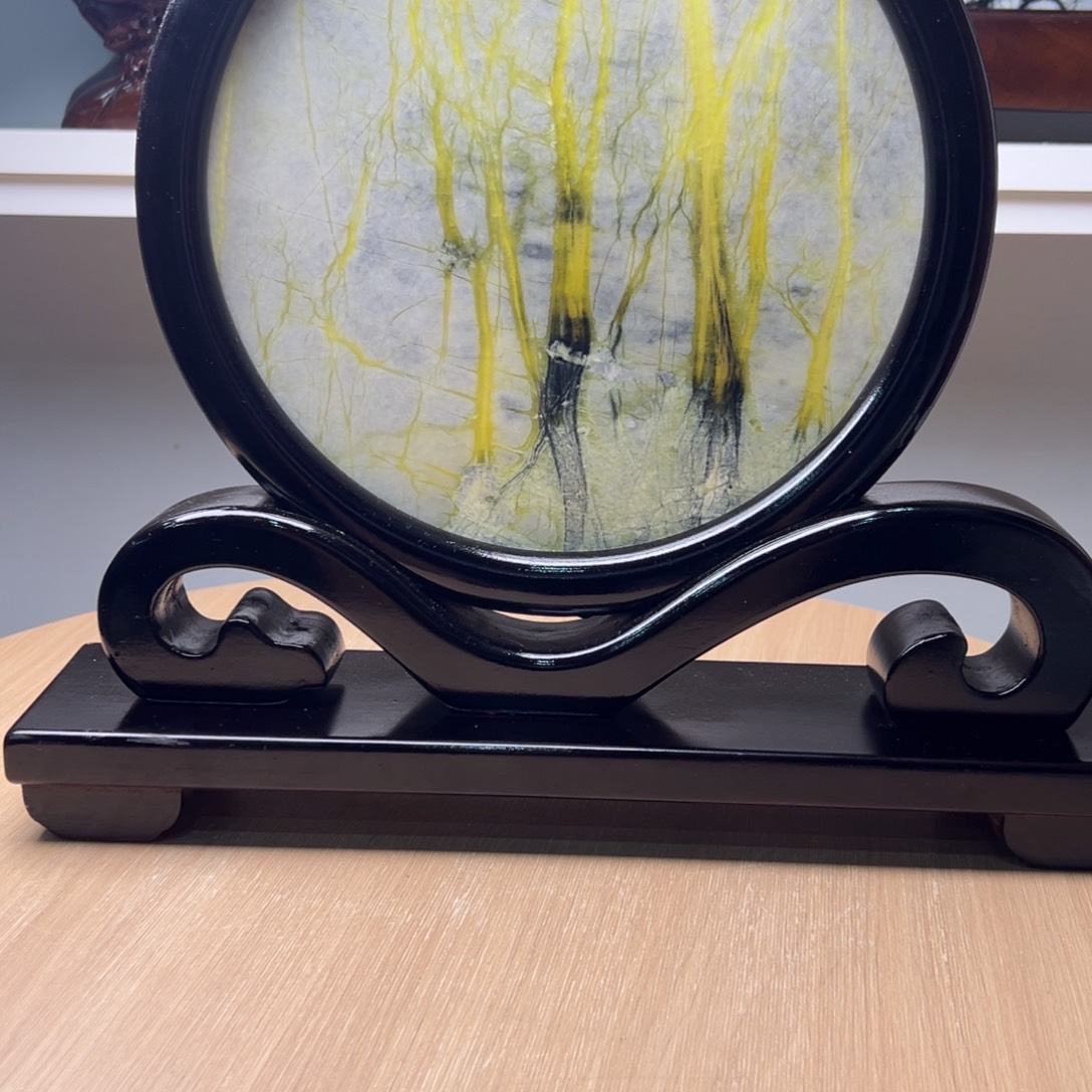 石材玉树石家居摆件