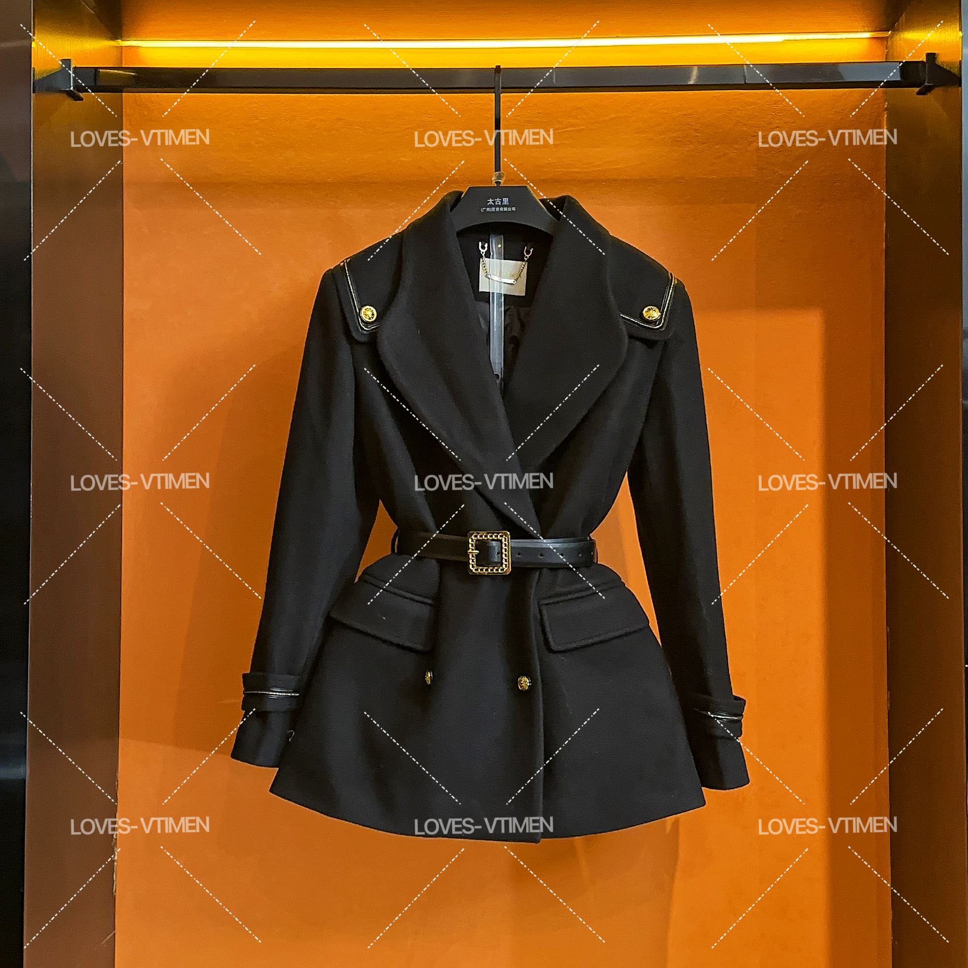 【小鬼专属】羽绒白鸭绒时尚轻奢高级感显瘦收腰羽绒服LOVES-A1420