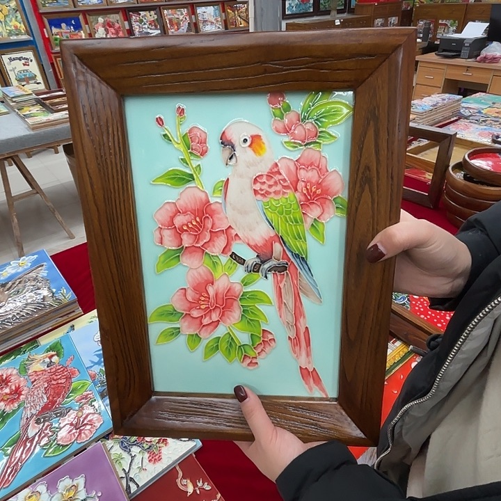 Y***雅陶瓷板画27/37挂画