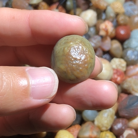 石材老血脉单颗吊坠