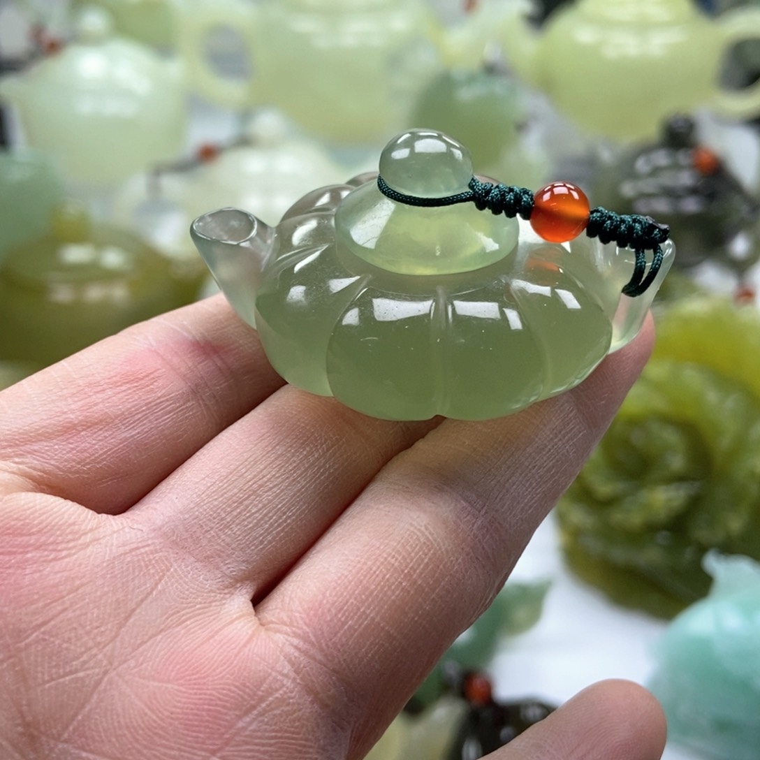 蛇纹石玉手链未镶嵌