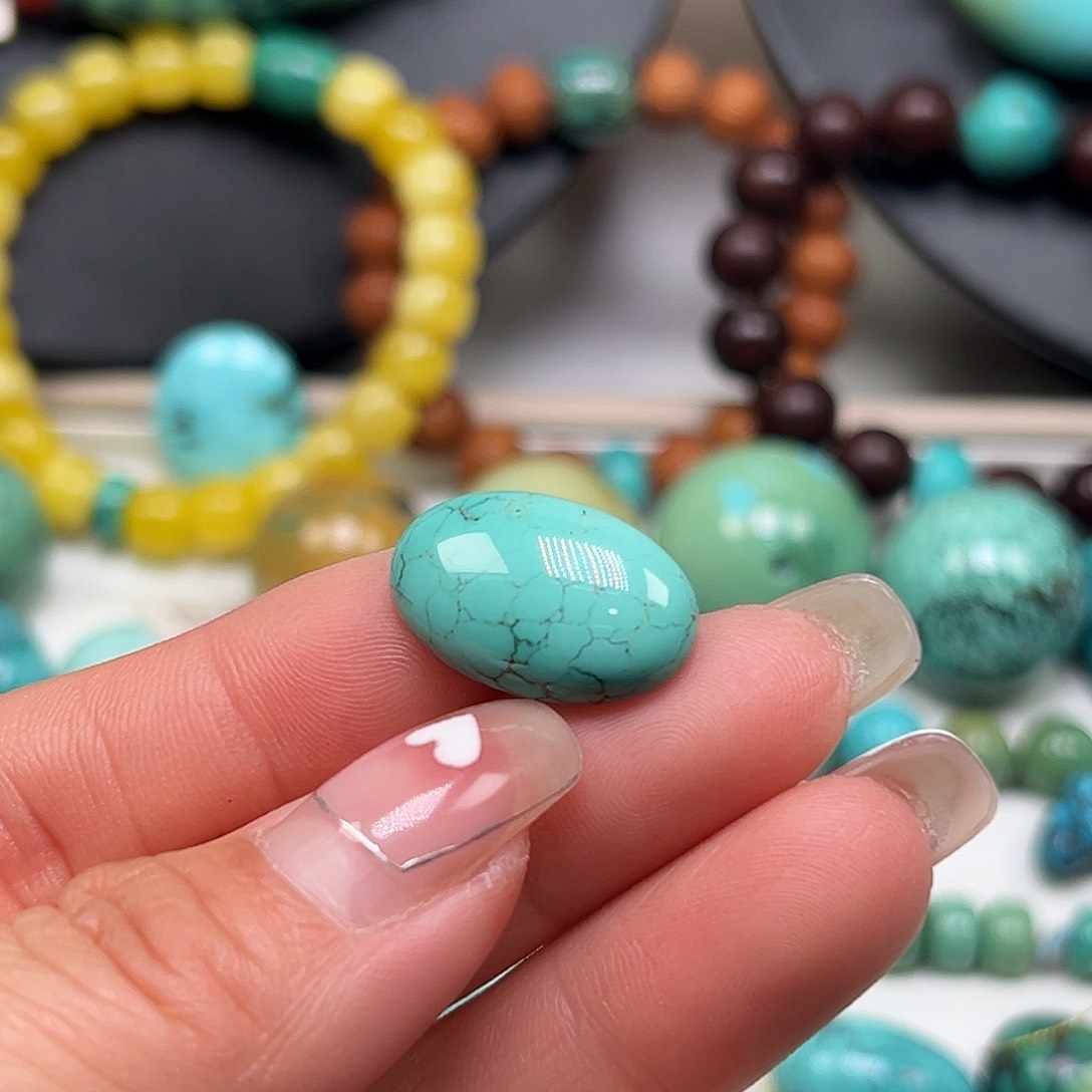 绿松石珠宝奇石未镶嵌