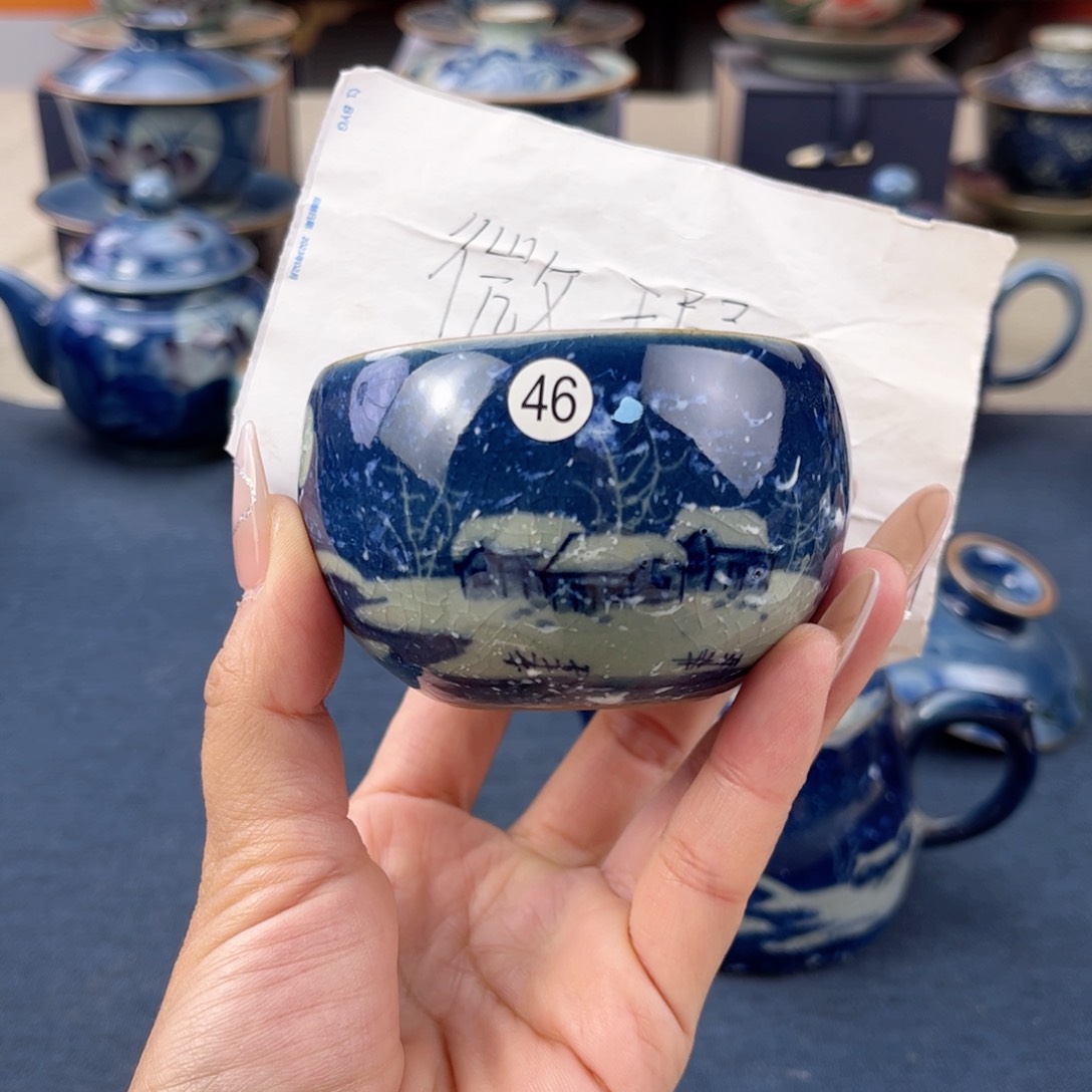 杯景德镇手绘手工茶具