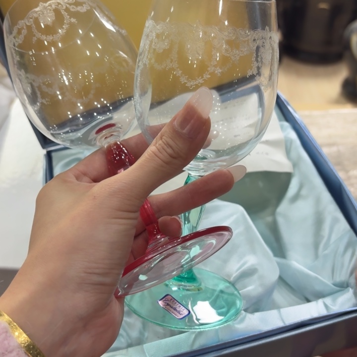 人造水晶古美术置物摆件