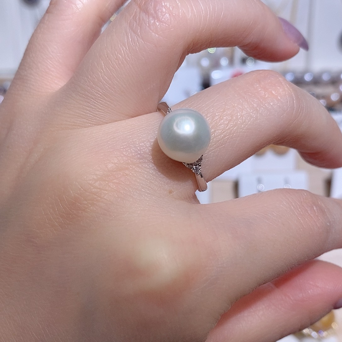 戒指未镶嵌淡水珍珠s y