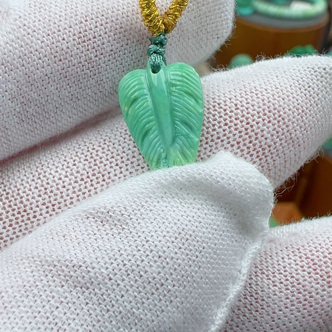 绿松石菜籽黄绿松石Z未镶嵌