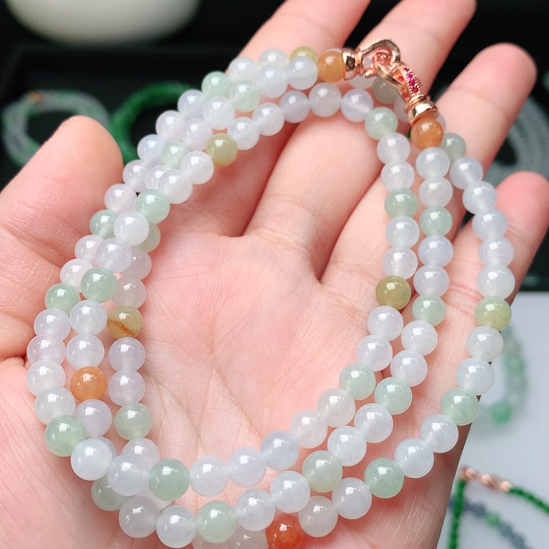 翡翠手链未镶嵌翡翠