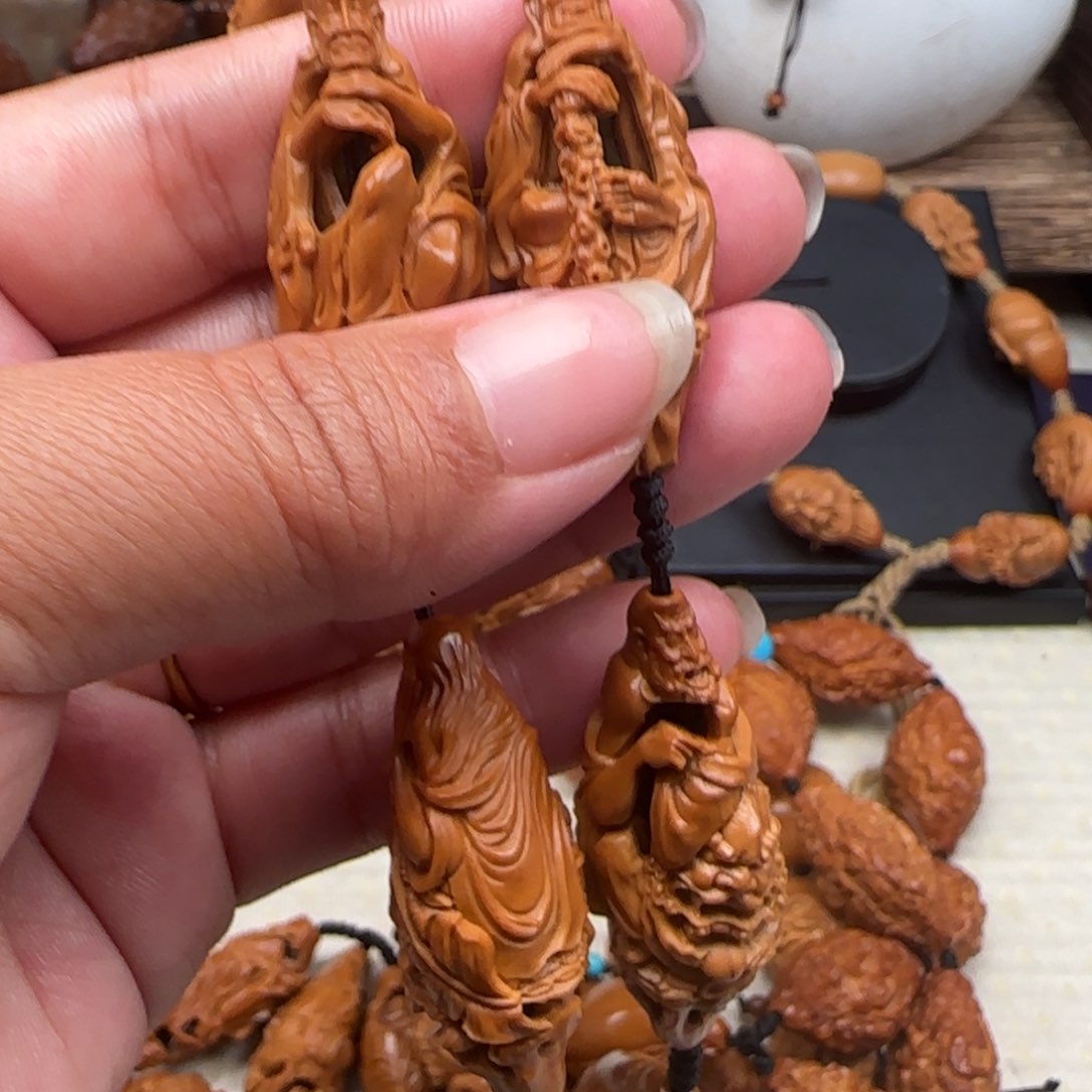 橄榄核手串橄榄手工制作工艺