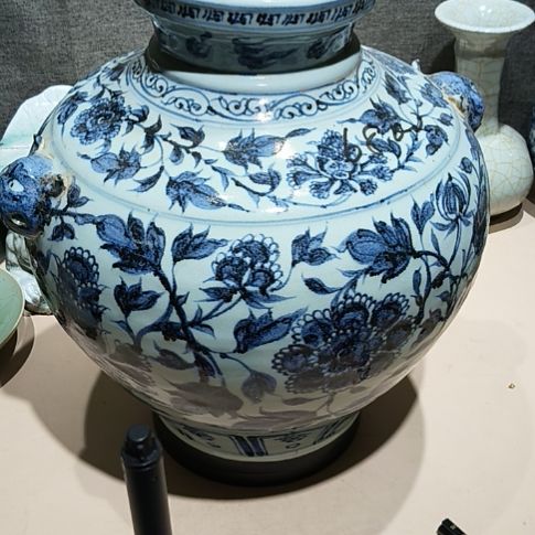 尚***室青花大罐子精品一个