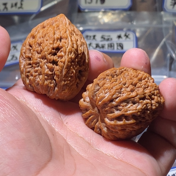 半***生吊坠文玩核桃35全品大蒜头