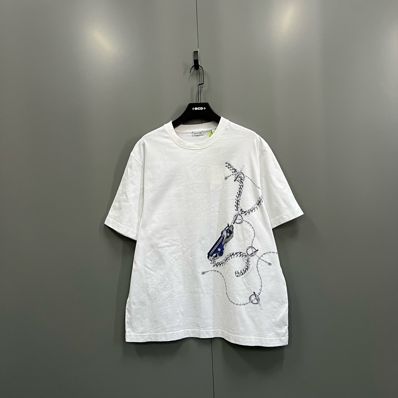 【XP】Burberry 巴宝莉 马术骑士图案印花XXL码/95新/6000/jc603774