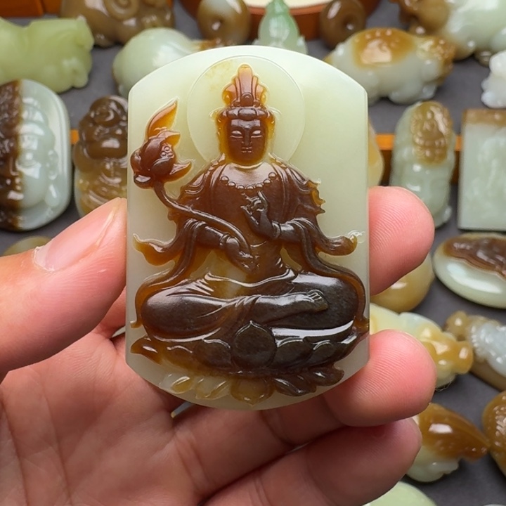 和田玉颈饰未镶嵌K****a