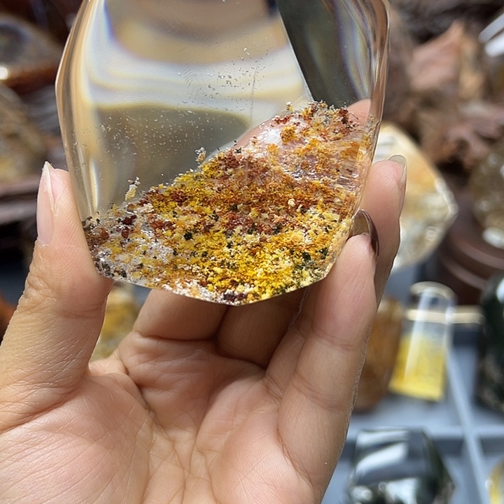 珠宝半成品水晶未镶嵌