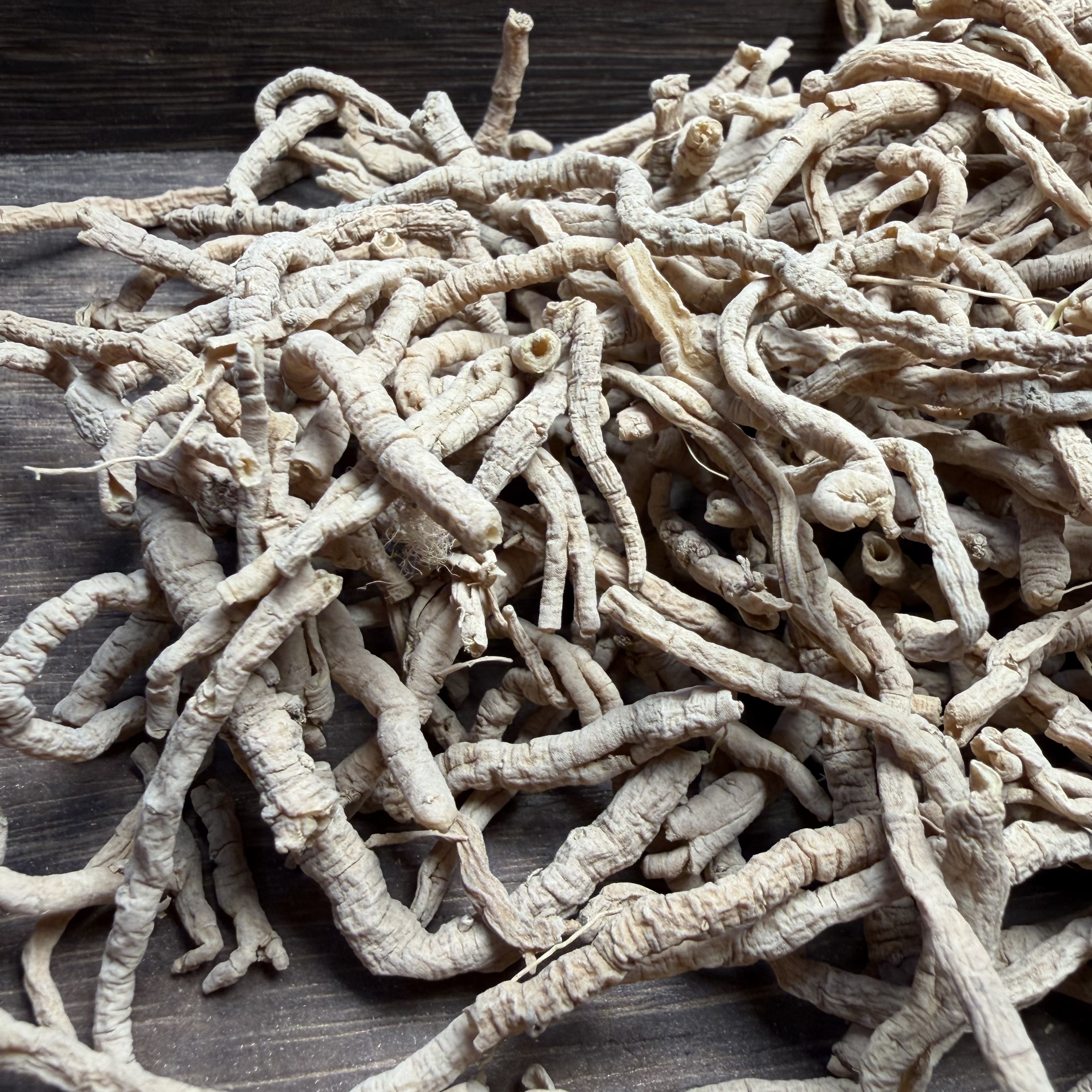 阿豪现收野生大条无硫抽芯山货远志