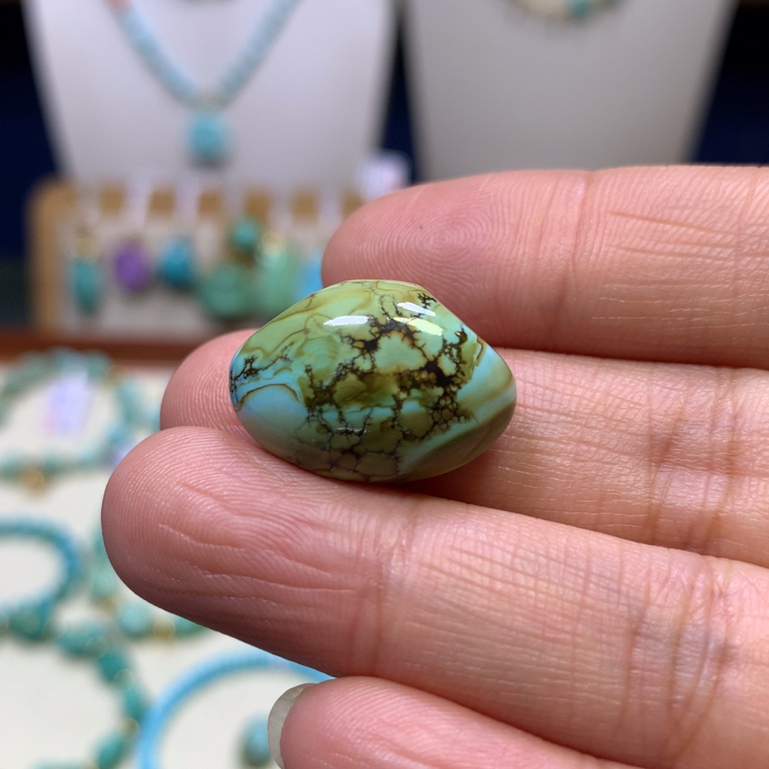 绿松石未镶嵌配饰