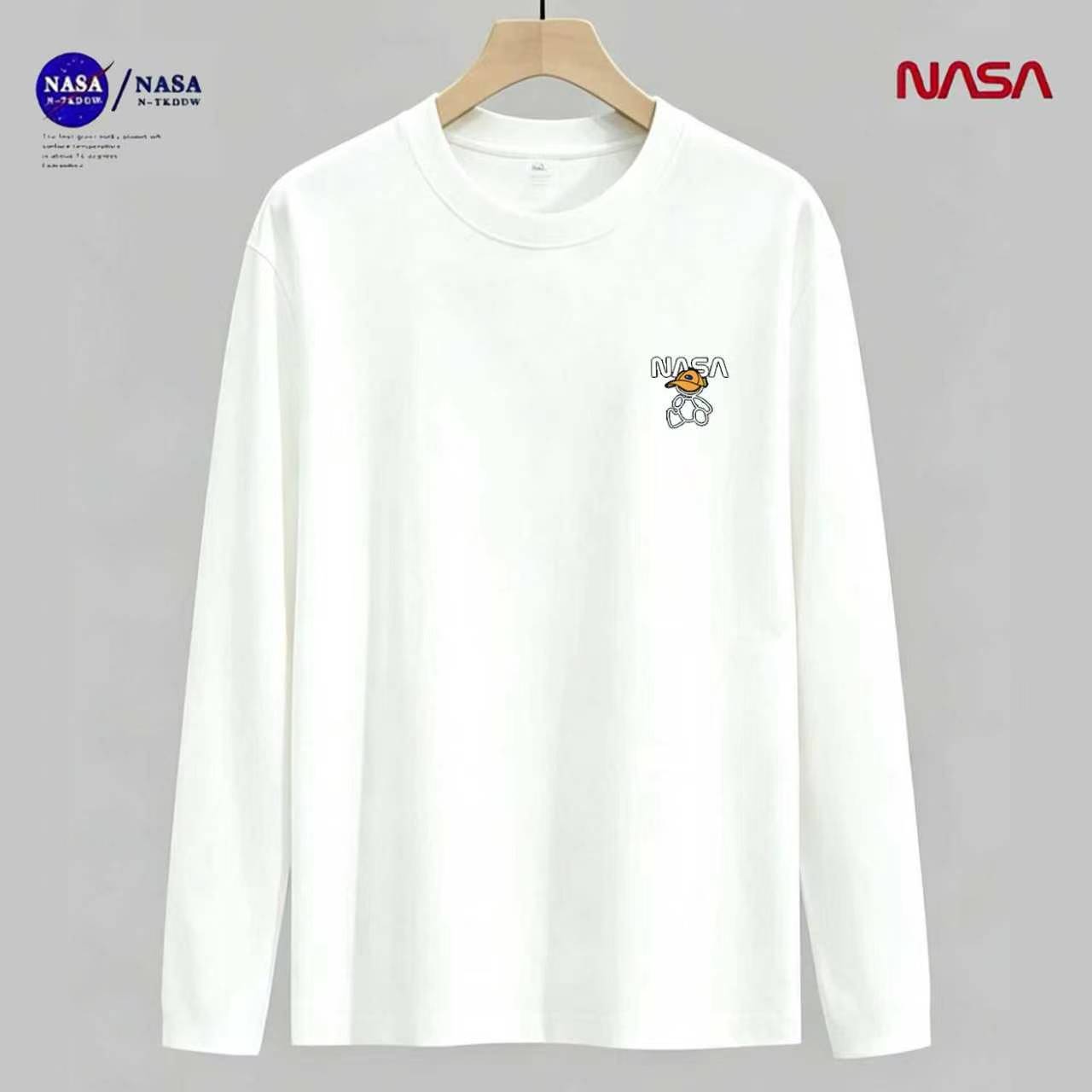 NASA联名秋衣微宽松秋冬时尚男女同款情侣休闲百搭长袖