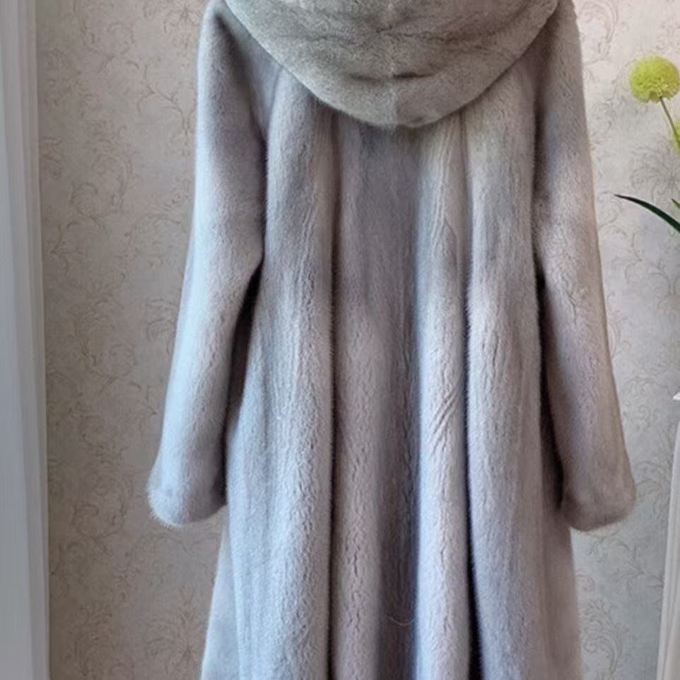 高品质水貂绒颗粒绒孤品