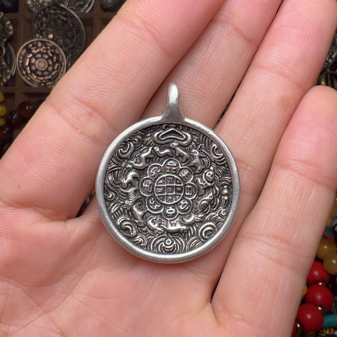 紫金钵盂菩提吊坠