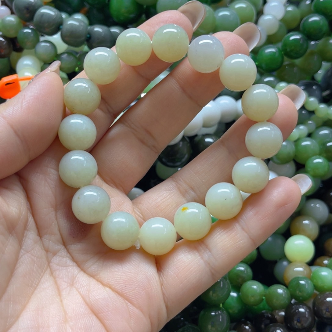 和田玉手链未镶嵌