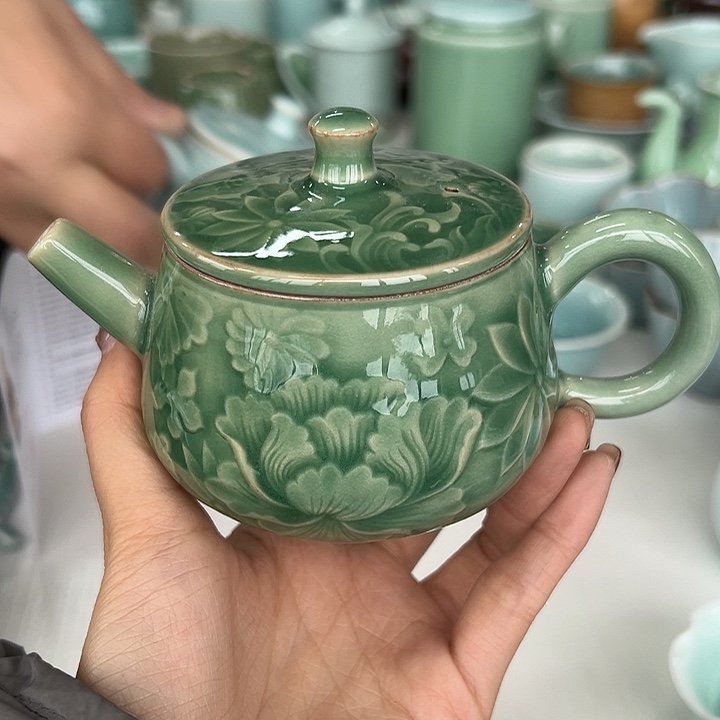 小米茶器龙泉青瓷