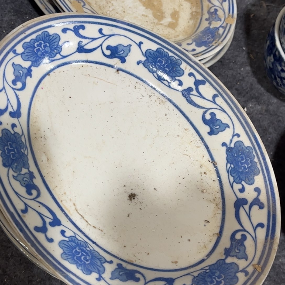 景德镇高温陶瓷小盘