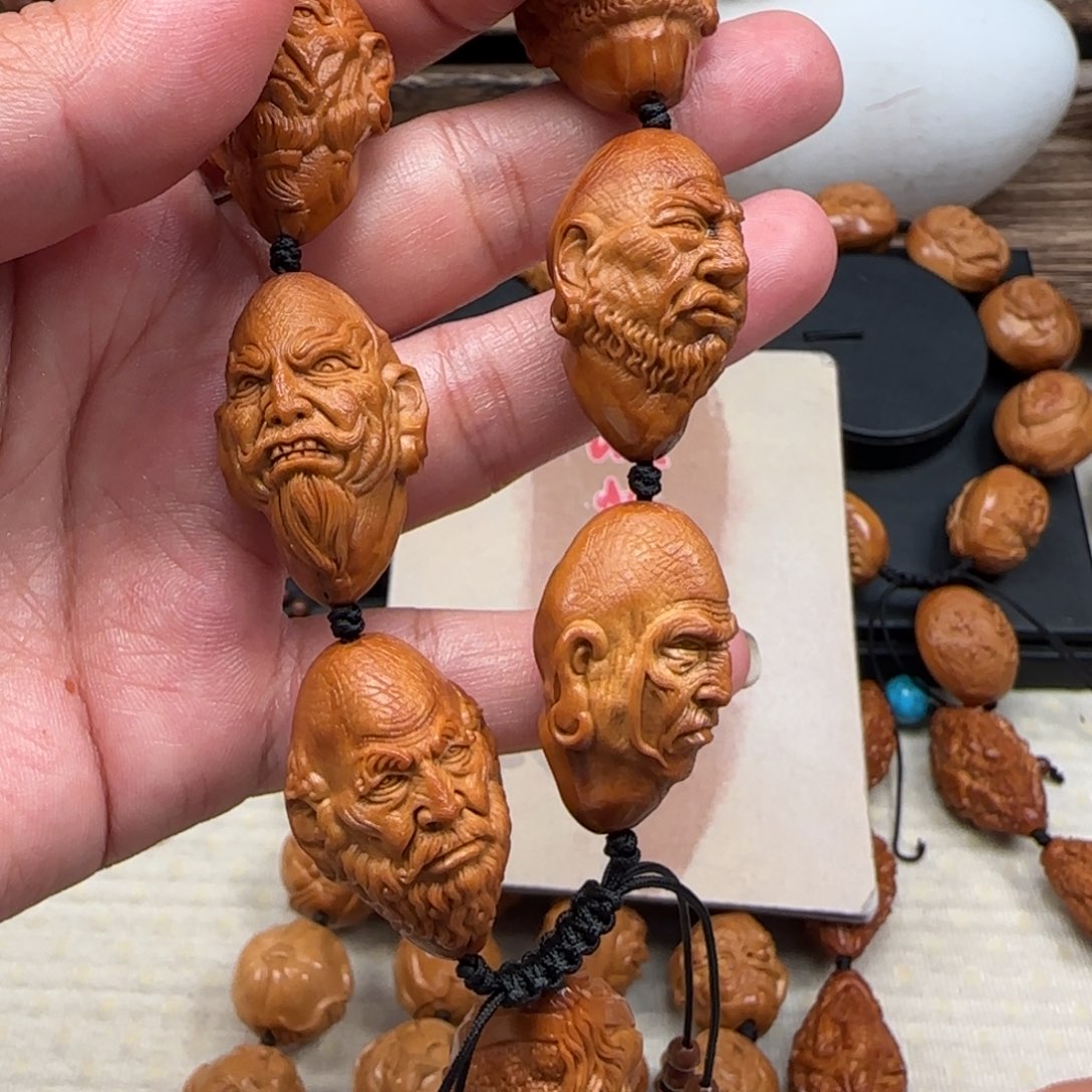 橄榄核手串橄榄手工制作工艺