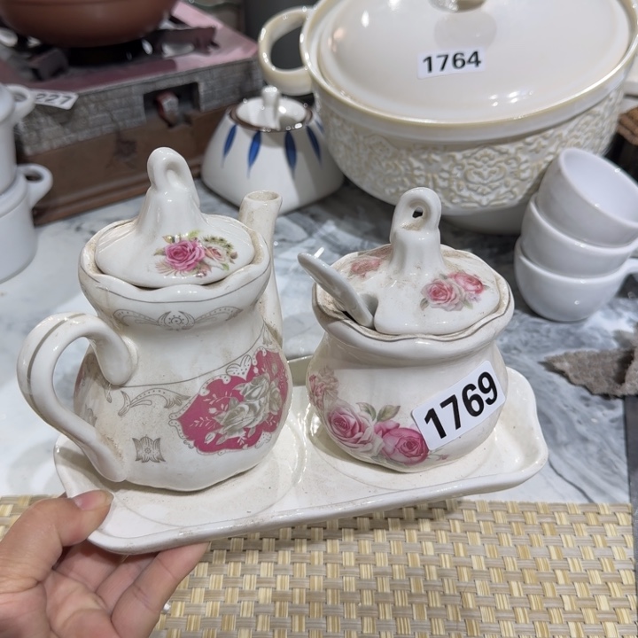 瓷片陶瓷瑕疵介意慎拍1769