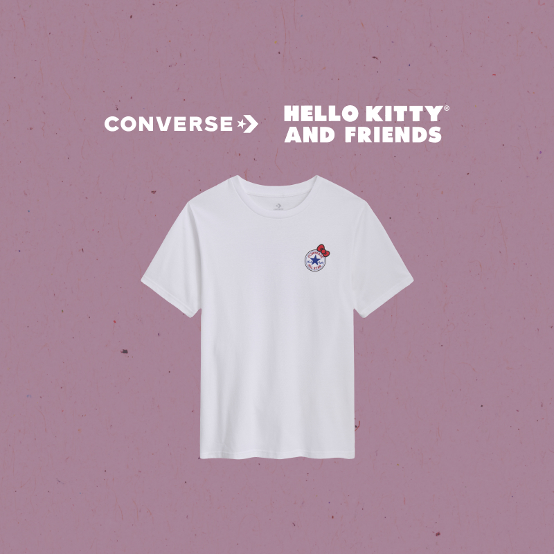 匡威官方 CONVERSE x Hello Kitty AND Friends联名款T恤CVM5T516