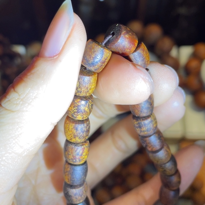 贡木把件手串手串