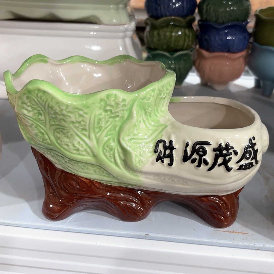 陶瓷陶瓷花盆，多肉花盆