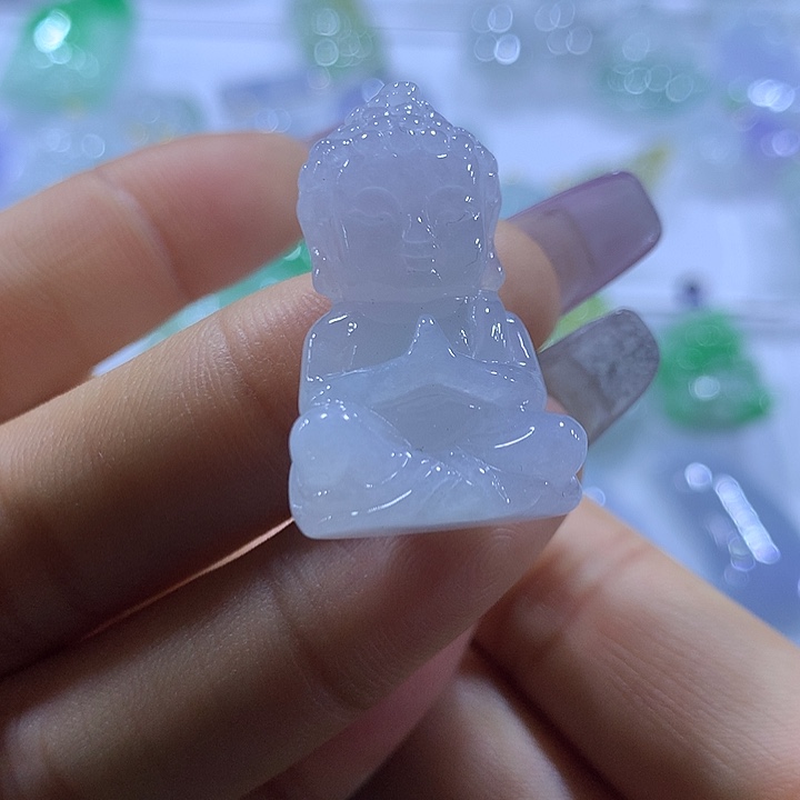 翡翠未镶嵌颈饰天然翡翠A货吊坠