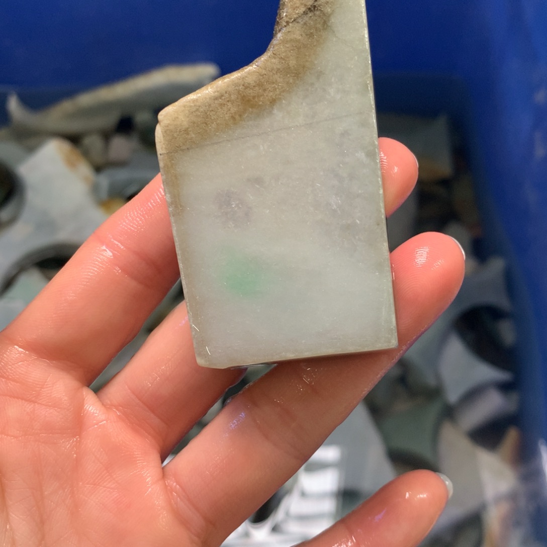 翡翠裸石翡翠边角料