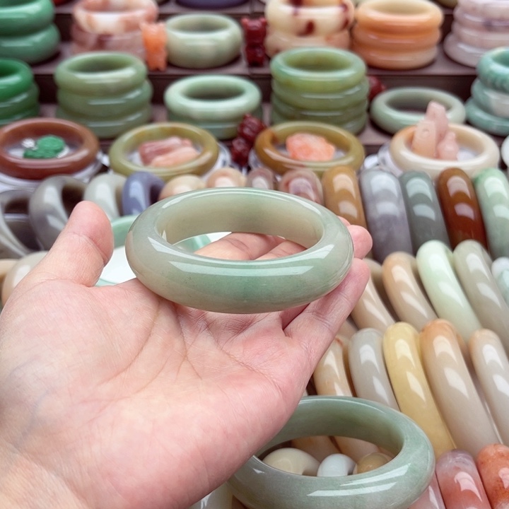 石英质玉合金手镯柠****～