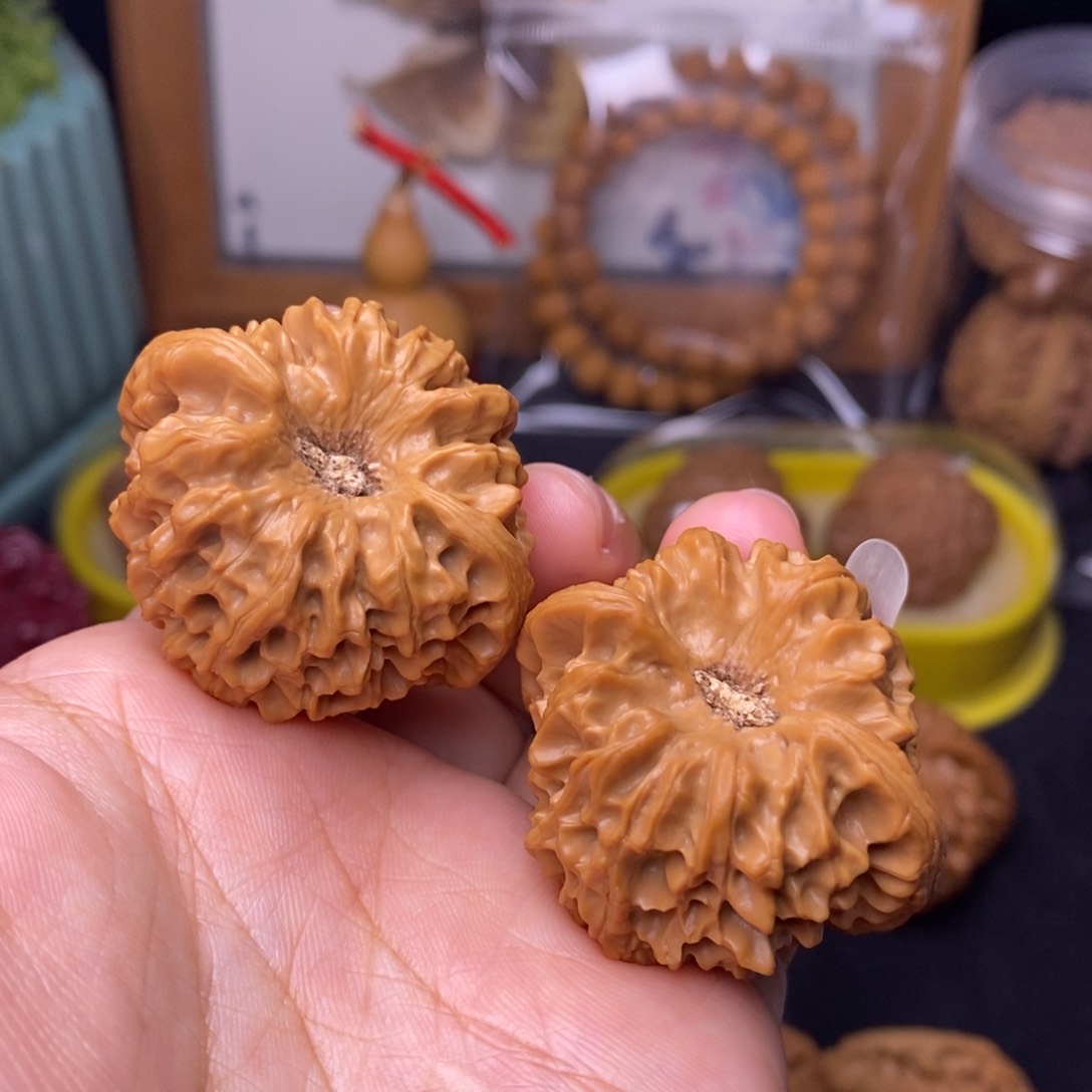 文玩核桃把件38龙门涧