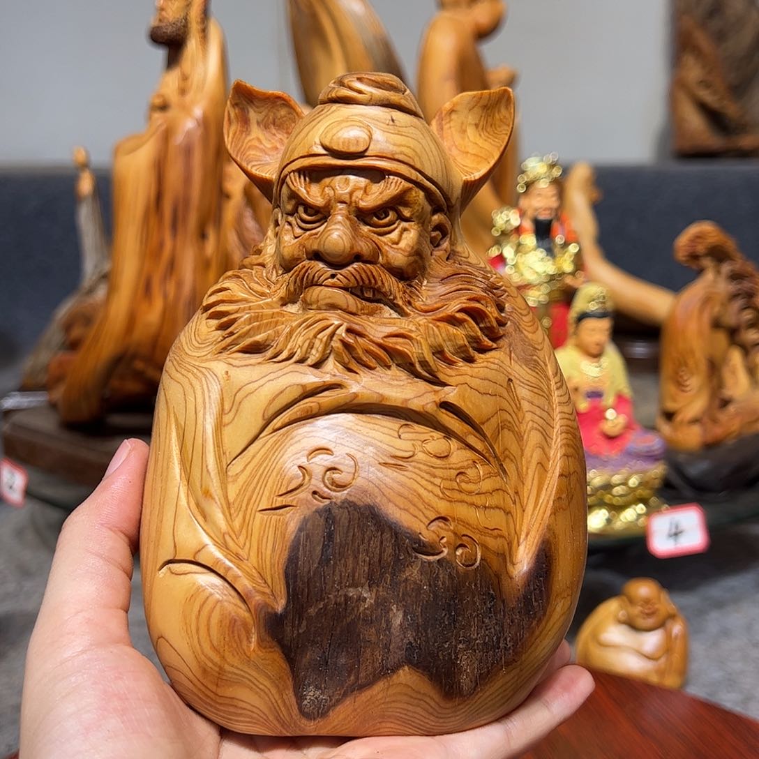 柏木（崖柏）崖柏木手把件摆件