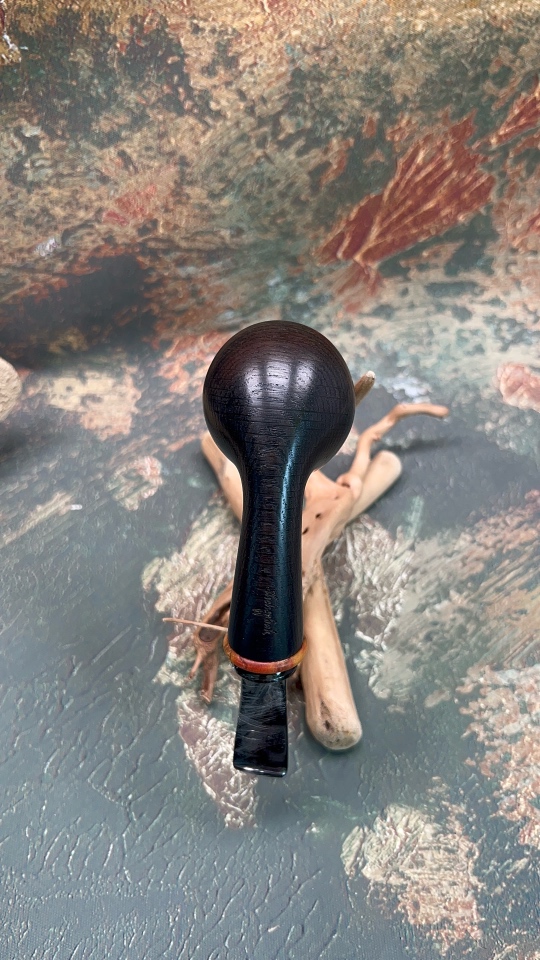 小龙谢尔巴克大师橡木化石可以连续使用进口手工光面长腿苹果烟斗