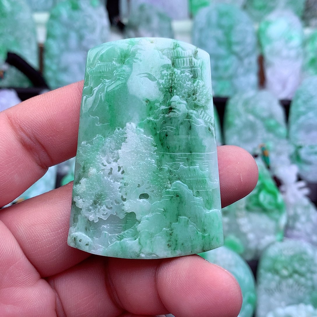 翡翠吊坠(不含链)未镶嵌