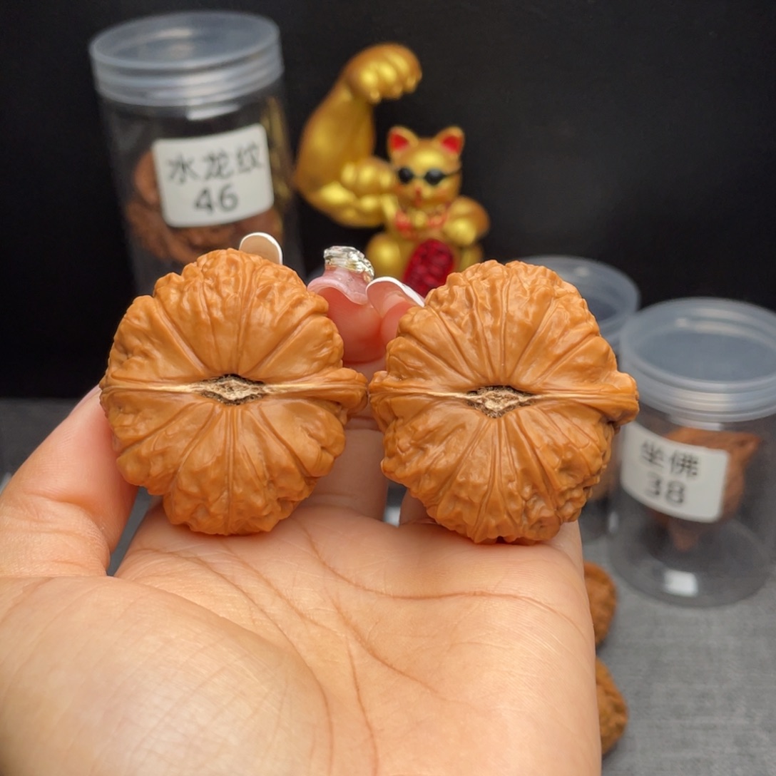 文玩核桃把件小****I南瓜
