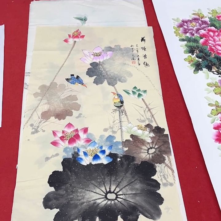 国画一二三一二三
