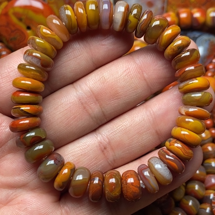 玛瑙/玉髓手串未镶嵌